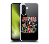Head Case Designs Officially Licensed The Rolling Stones 78 US Tour Vintage Key Art Gel Case [Military Grade Protection] Compatible With Samsung Galaxy A26 5G