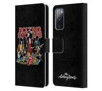 Head Case Designs Officially Licensed The Rolling Stones 78 Us Tour Vintage Key Art Leather Wallet Case Compatible With Samsung Galaxy S20 FE / 5G