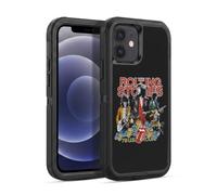 Head Case Designs Officially Licensed The Rolling Stones 78 US Tour Vintage Key Art Ultra-Armoured Shockproof Case [Military Grade Protection] Compatible With Apple iPhone 12 / iPhone 12 Pro