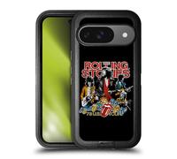 Head Case Designs Officially Licensed The Rolling Stones 78 US Tour Vintage Key Art Ultra-Armoured Shockproof Case [Military Grade Protection] Compatible With Google Pixel 9 / Pixel 9 Pro