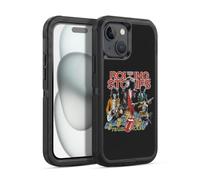 Head Case Designs Officially Licensed The Rolling Stones 78 US Tour Vintage Key Art Ultra-Armoured Shockproof Case [Military Grade Protection] Compatible With Apple iPhone 15