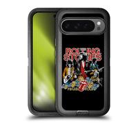 Head Case Designs Officially Licensed The Rolling Stones 78 US Tour Vintage Key Art Ultra-Armoured Shockproof Case [Military Grade Protection] Compatible With Google Pixel 9 Pro XL