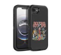 Head Case Designs Officially Licensed The Rolling Stones 78 US Tour Vintage Key Art Ultra-Armoured Shockproof Case [Military Grade Protection] Compatible With Apple iPhone 16e / iPhone 17e