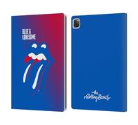 Head Case Designs Officially Licensed The Rolling Stones Blue And Lonesome Album Key Art Leather Wallet Case Compatible With Apple iPad Pro 13 M4 2024