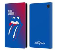 Head Case Designs Officially Licensed The Rolling Stones Blue And Lonesome Album Key Art Leather Wallet Case Compatible With Amazon Fire 7 2022