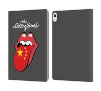 Head Case Designs Officially Licensed The Rolling Stones China International Licks 1 Leather Wallet Case Compatible With Apple iPad Air 13 2024/2025