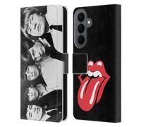 Head Case Designs Officially Licensed The Rolling Stones Classic Group Photo Graphics Leather Wallet Case Compatible With Samsung Galaxy S26 Plus