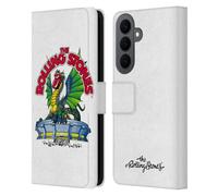 Head Case Designs Officially Licensed The Rolling Stones Dragon Key Art Leather Wallet Case Compatible With Samsung Galaxy S26 Plus