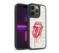 Head Case Designs Officially Licensed The Rolling Stones Dripping Tongue Graphics Gel Armour Case [Military Grade Protection] Compatible With Apple iPhone 14 Pro