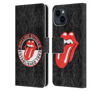 Head Case Designs Officially Licensed The Rolling Stones Established 1962 Graphics Leather Wallet Case Compatible With Apple iPhone 15