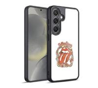 Head Case Designs Officially Licensed The Rolling Stones Flowers Tongue Graphics Gel Armour Case [Military Grade Protection] Compatible With Samsung Galaxy S24 5G