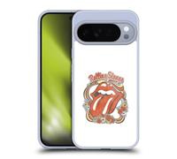 Head Case Designs Officially Licensed The Rolling Stones Flowers Tongue Graphics Gel Case [Military Grade Protection] Compatible with Google Pixel 10 Pro XL and Compatible with MagSafe