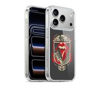 Head Case Designs Officially Licensed The Rolling Stones Jumbo Tongue Key Art Gel Case [Military Grade Protection] Compatible with Apple iPhone 17 Pro and Compatible with MagSafe