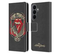 Head Case Designs Officially Licensed The Rolling Stones Jumbo Tongue Key Art Leather Wallet Case Compatible With Samsung Galaxy S26 Plus