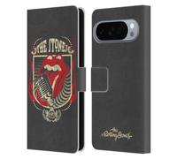 Head Case Designs Officially Licensed The Rolling Stones Jumbo Tongue Key Art Leather Wallet Case Compatible With Google Pixel 10 Pro XL