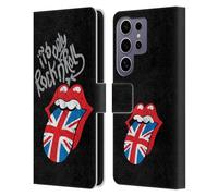 Head Case Designs Officially Licensed The Rolling Stones Only Rock And Roll Distressed Albums Leather Wallet Case Compatible With Samsung Galaxy S25 Ultra