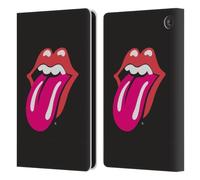 Head Case Designs Officially Licensed The Rolling Stones Pink Tongue Graphics Leather Wallet Case Compatible With Amazon Fire 7 2022