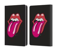 Head Case Designs Officially Licensed The Rolling Stones Pink Tongue Graphics Leather Wallet Case Compatible With Amazon Kindle 11th Gen (2024)