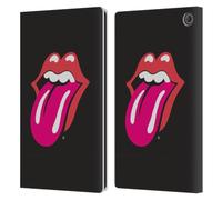 Head Case Designs Officially Licensed The Rolling Stones Pink Tongue Graphics Leather Wallet Case Compatible With Amazon Fire Max 11 2023