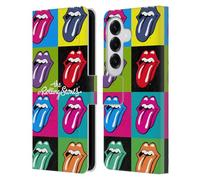 Head Case Designs Officially Licensed The Rolling Stones Pop Art 1 Licks Collection Leather Wallet Case Compatible With Samsung Galaxy S26