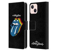 Head Case Designs Officially Licensed The Rolling Stones Pop Art 2 Licks Collection Leather Wallet Case Compatible With Apple iPhone 13