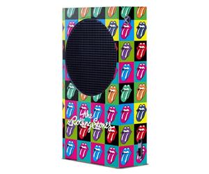 Head Case Designs Officially Licensed The Rolling Stones Pop-Art Tongue Logo Art Game Console Wrap Case Cover Compatible With Xbox Series S Console
