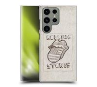 Head Case Designs Officially Licensed The Rolling Stones Sketch USA Flag Graphics Hard Back Case Compatible With Samsung Galaxy S24 Ultra 5G