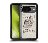 Head Case Designs Officially Licensed The Rolling Stones Sketch USA Flag Graphics Ultra-Armoured Shockproof Case [Military Grade Protection] Compatible With Google Pixel 9 / Pixel 9 Pro