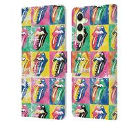 Head Case Designs Officially Licensed The Rolling Stones Some Girls Warhol Albums Leather Wallet Case Compatible With Samsung Galaxy A54 5G