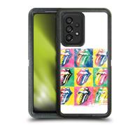 Head Case Designs Officially Licensed The Rolling Stones Some Girls Warhol Albums Ultra-Armoured Shockproof Case [Military Grade Protection] Compatible With Samsung Galaxy A53 5G (2022)