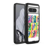 Head Case Designs Officially Licensed The Rolling Stones Some Girls Warhol Albums Ultra-Armoured Shockproof Case [Military Grade Protection] Compatible With Google Pixel 8 Pro