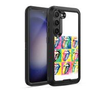Head Case Designs Officially Licensed The Rolling Stones Some Girls Warhol Albums Ultra-Armoured Shockproof Case [Military Grade Protection] Compatible With Samsung Galaxy S23 5G