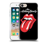 Head Case Designs Officially Licensed The Rolling Stones Tongue Classic Key Art Gel Case [Military Grade Protection] Compatible with Apple iPhone 7/8 / SE 2020 & 2022 and Compatible with MagSafe