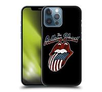 Head Case Designs Officially Licensed The Rolling Stones US Flag Tongue Key Art Hard Back Case Compatible With Apple iPhone 13 Pro Max