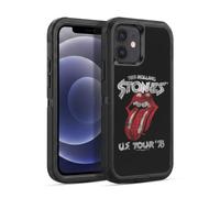 Head Case Designs Officially Licensed The Rolling Stones US Tour 78 Key Art Ultra-Armoured Shockproof Case [Military Grade Protection] Compatible With Apple iPhone 12 / iPhone 12 Pro