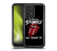 Head Case Designs Officially Licensed The Rolling Stones US Tour 78 Key Art Ultra-Armoured Shockproof Case [Military Grade Protection] Compatible With Galaxy A33 5G (2022)