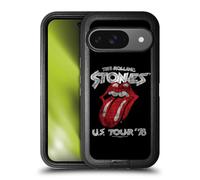 Head Case Designs Officially Licensed The Rolling Stones US Tour 78 Key Art Ultra-Armoured Shockproof Case [Military Grade Protection] Compatible With Google Pixel 9 / Pixel 9 Pro