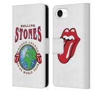 Head Case Designs Officially Licensed The Rolling Stones Voodoo Lounge 1994 Tours Leather Wallet Case Compatible With Apple iPhone 16e / iPhone 17e