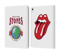 Head Case Designs Officially Licensed The Rolling Stones Voodoo Lounge 1994 Tours Leather Wallet Case Compatible With Apple iPad Air 13 2024/2025