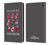 Head Case Designs Officially Licensed The Rolling Stones Voodoo Lounge Key Art Leather Wallet Case Compatible With Amazon Fire 7 2022