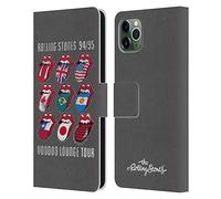 Head Case Designs Officially Licensed The Rolling Stones Voodoo Lounge Key Art Leather Wallet Case Compatible With Apple iPhone 11 Pro Max