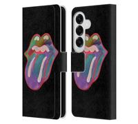 Head Case Designs Officially Licensed The Rolling Stones Watercolour Tongue Graphics Leather Wallet Case Compatible With Samsung Galaxy S26