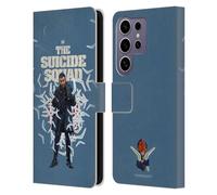 Head Case Designs Officially Licensed The Suicide Squad 2021 Captain Boomerang Character Poster Leather Wallet Case Compatible with Samsung Galaxy S25 Ultra