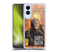 Head Case Designs Officially Licensed The Walking Dead: Daryl Dixon Character Art Graphics Gel Case [Military Grade Protection] Compatible With Samsung Galaxy S25 Edge