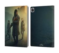 Head Case Designs Officially Licensed The Walking Dead: Daryl Dixon Group Key Art Leather Wallet Case Compatible With Apple iPad Pro 12.9 2020/2021/2022