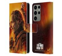 Head Case Designs Officially Licensed The Walking Dead: The Ones Who Live Rick Key Art Leather Wallet Case Compatible With Samsung Galaxy S23 Ultra 5G