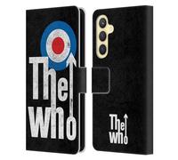 Head Case Designs Officially Licensed The Who Classic Target Logo Band Art Leather Wallet Case Compatible With Samsung Galaxy S23 FE 5G