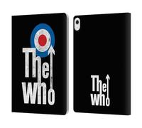 Head Case Designs Officially Licensed The Who Classic Target Logo Band Art Leather Wallet Case Compatible With Apple iPad Air 13 2024/2025