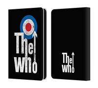 Head Case Designs Officially Licensed The Who Classic Target Logo Band Art Leather Wallet Case Compatible With Kindle Paperwhite 5 (2021)