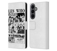 Head Case Designs Officially Licensed The Who Les Who Band Art Leather Wallet Case Compatible With Samsung Galaxy S26 Plus